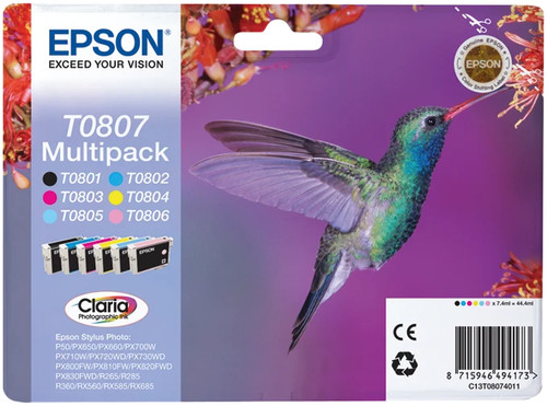 Original epson t0807 multipack - original,