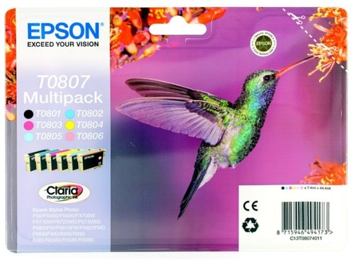 Epson claria t0807 kolibri - claria,