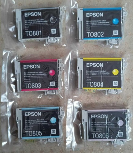 Original epson t0801 - epson., t0802