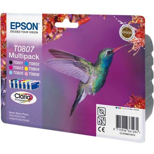 Original epson 0807 multipack - 0807,