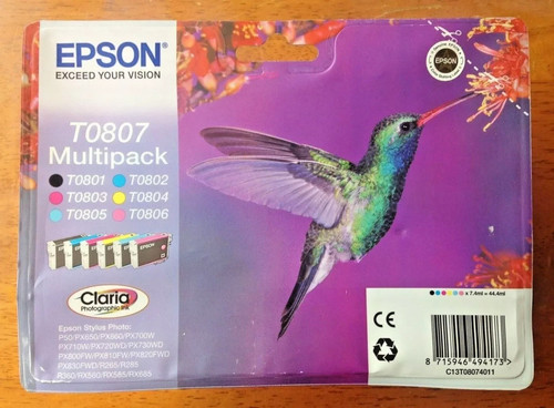 Original epson t0807 multipack - original,