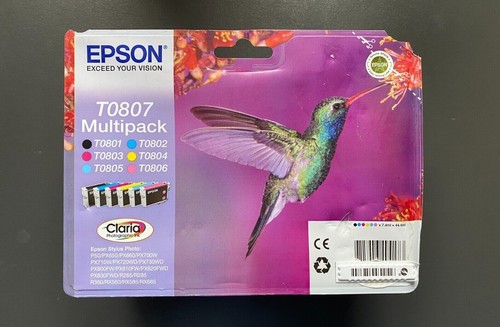 Original epson tinten t0801 - tinten,
