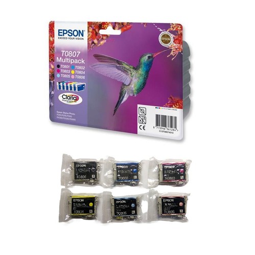 Original epson multipack t0807 - original,