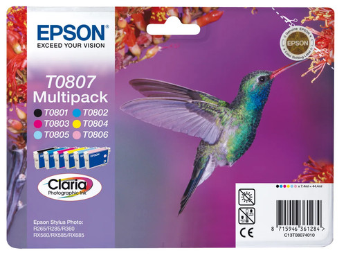 Epson t0807 c13t08074011 - epson,